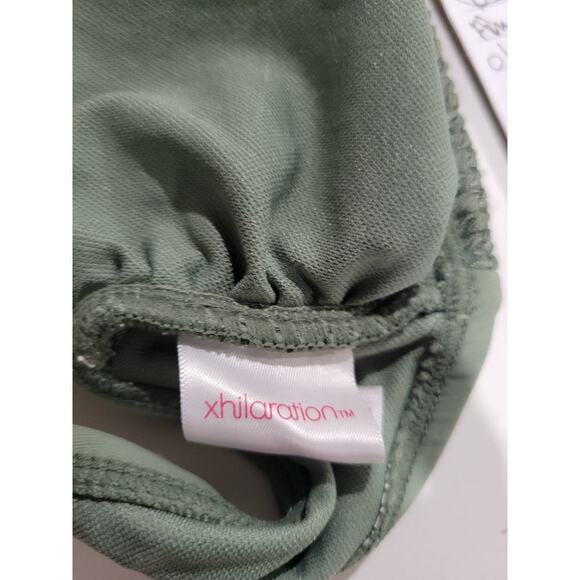 Xhilaration Juniors Sage Green Crochet Bralette Bikini Top Cute boho-inspired - Picture 5 of 7